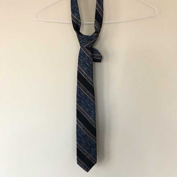 💜 Men’s Neck Tie Blue Jerry Leonard Big/Tall - Picture 1 of 3
